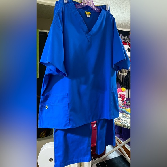 Wonder, wink men’s Blue Scrub Set 4XL see pictures for measurements - Picture 1 of 12